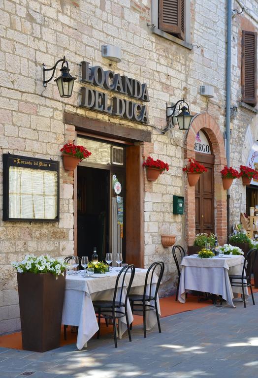 Locanda Del Duca Gubbio Exterior foto
